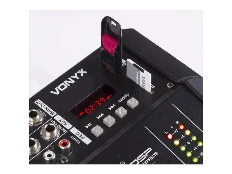 Vonyx Mischpult AM5A Powermixer