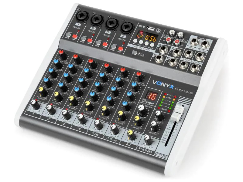 Vonyx Mischpult VMM-K802