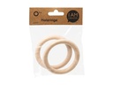 lalana Holzring 8.5 cm, 2 Stück