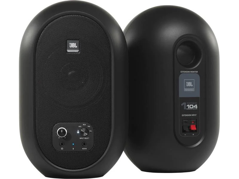 JBL Professional Studiomonitore One Series 104-BT Schwarz