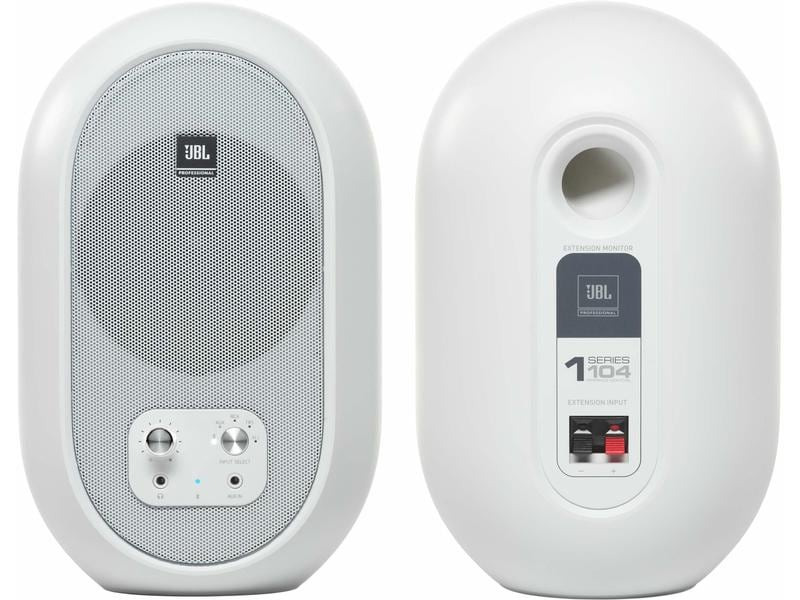 JBL Professional Studiomonitore One Series 104-BTW Weiss