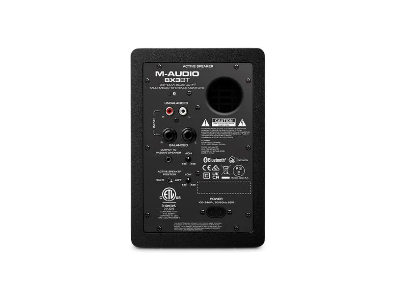M-Audio Studiomonitore BX3BT Schwarz