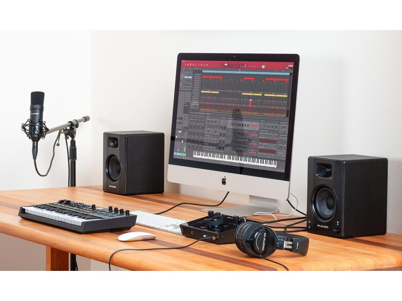 M-Audio Studiomonitore BX3BT Schwarz