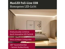 Paulmann LED-Stripe MaxLED 1000 Einzelstripe COB, 2700K, 2.5m, Silber