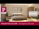 Paulmann LED-Stripe MaxLED 1000 Einzelstripe COB, 2700K, 2.5m, Silber
