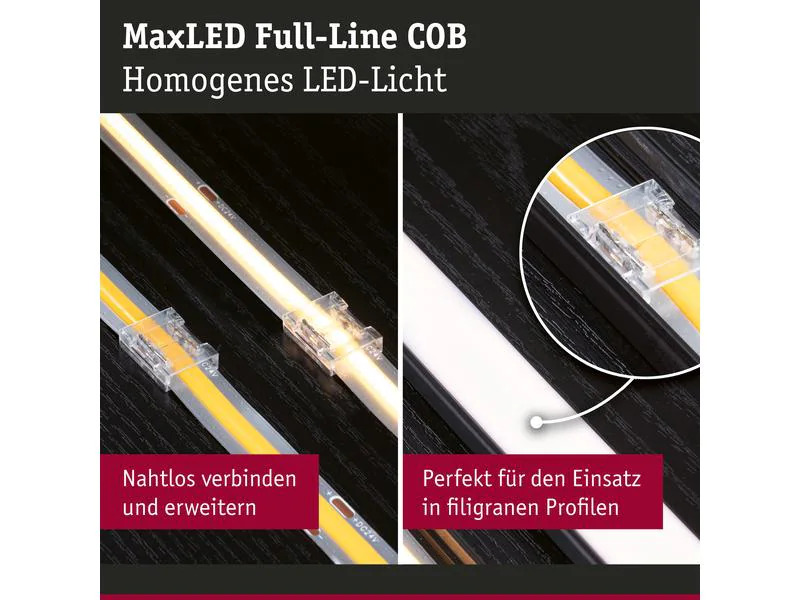 Paulmann Verbindungskabel MaxLED Full-Line COB Connector Set