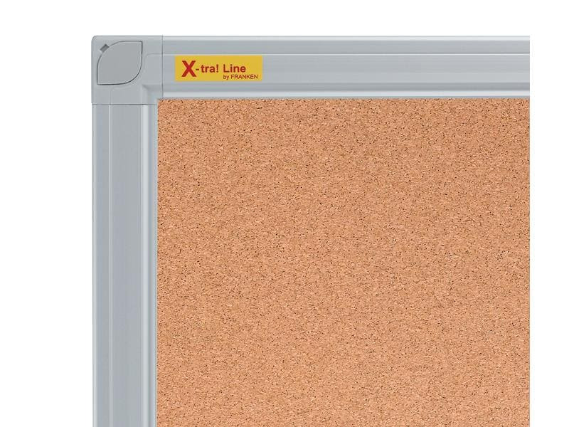 Franken Pinnwand X-tra!Line 90 cm x 120 cm, Braun