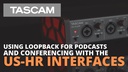 Tascam Audio Interface US-2x2HR