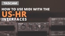 Tascam Audio Interface US-2x2HR