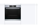 Bosch Einbaubackofen HBG675BS1 A+