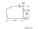 Bosch Einbaubackofen mit Mikrowelle CMG633BS1 Keine