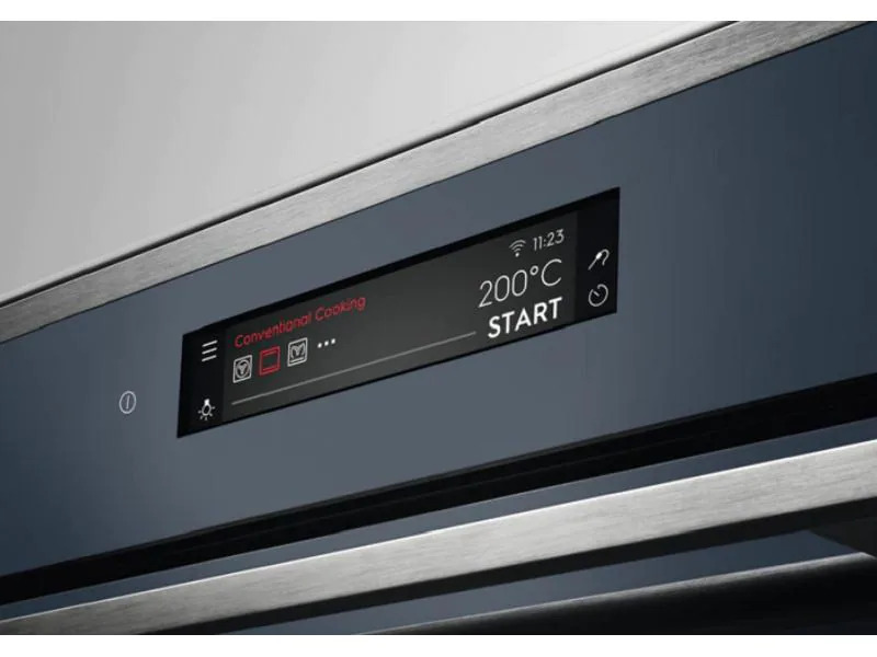 Electrolux Einbaubackofen EB4PL70KCN, Chrom A++