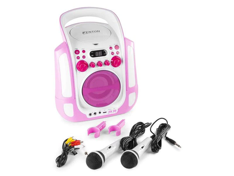 Fenton Karaoke Maschine SBS30P Pink