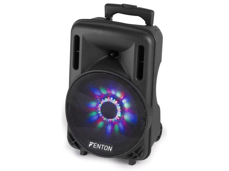 Fenton Lautsprecher FT10LED Aktiv Trolley-Speaker