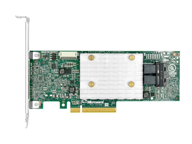 Adaptec Host Bus Adapter 8 Port SATA3/SAS3 Smart-2100-8i