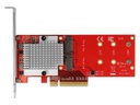 Delock Host Bus Adapter 2x NVME M.2 SSDs, PCI-Ex8, bootfähig