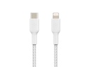 Belkin USB-Ladekabel Braided Boost Charge USB-C - Lightning 2 m