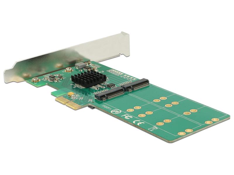 Delock Host Bus Adapter 4 Port SATA Controller PCI-ex4 - M.2