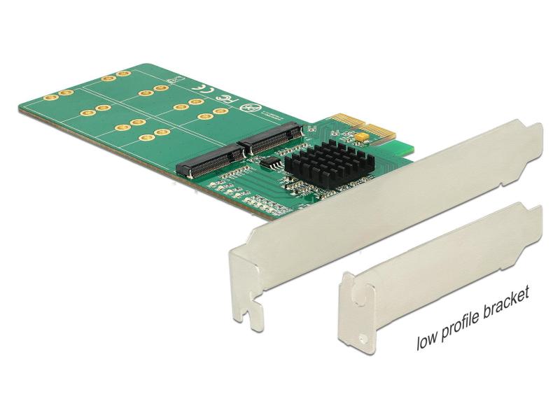 Delock Host Bus Adapter 4 Port SATA Controller PCI-ex4 - M.2
