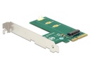 Delock Host Bus Adapter Controller PCI-Ex4 - M.2, 1Port, NVME