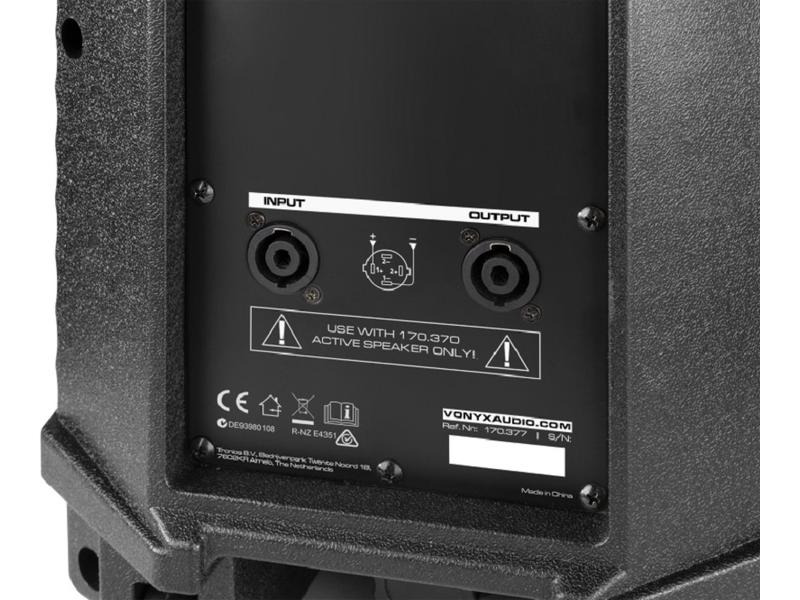 Vonyx Lautsprecher VSA10P 500 Watt 10 Zoll