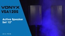 Vonyx Lautsprecher VSA120S 400W Paar