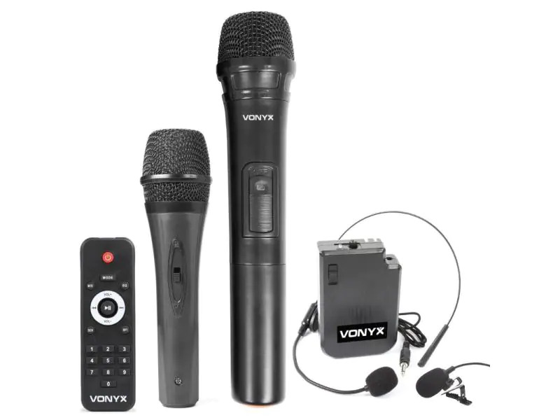 Vonyx PA-System AP1200PA Hand- &amp; Headmics