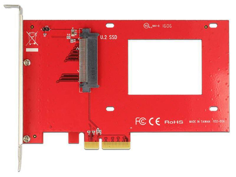 Delock Host Bus Adapter Controller PCI-Express-X4 - U.2, 2.5