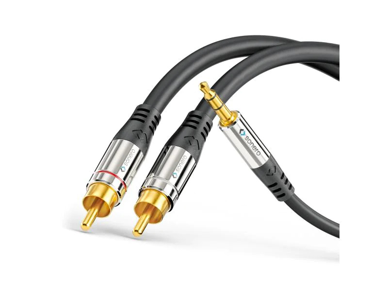 sonero Audio-Kabel 3,5 mm Klinke - Cinch 1.5 m
