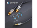 sonero Audio-Kabel 3,5 mm Klinke - Cinch 1.5 m