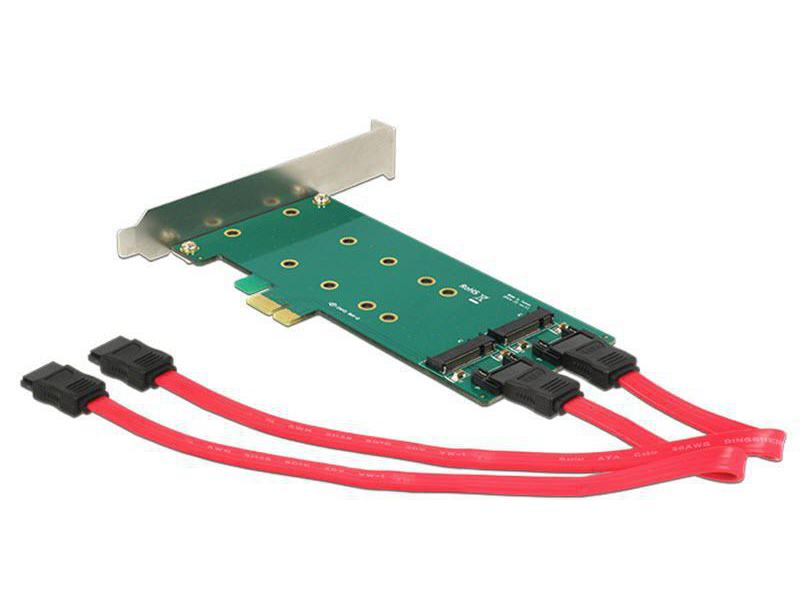Delock Host Bus Adapter Controller PCI-ex4 - M.2, 2Port