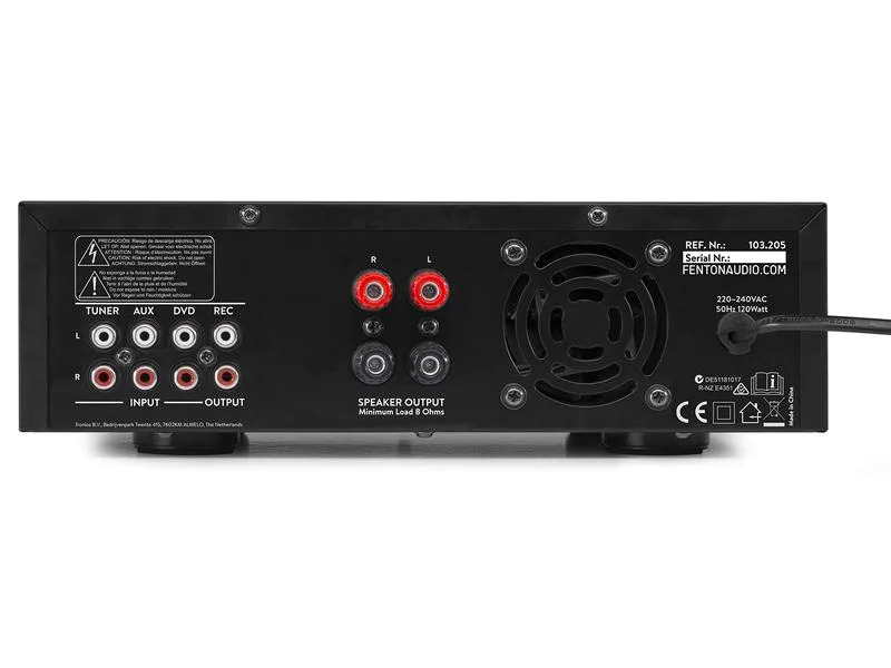 Fenton Stereo-Verstärker AV120BT