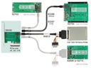 Delock Host Bus Adapter Controller PCI-ex4 - U.2 Bracket FH