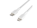 Belkin USB-Ladekabel Braided Boost Charge USB-C - Lightning 2 m