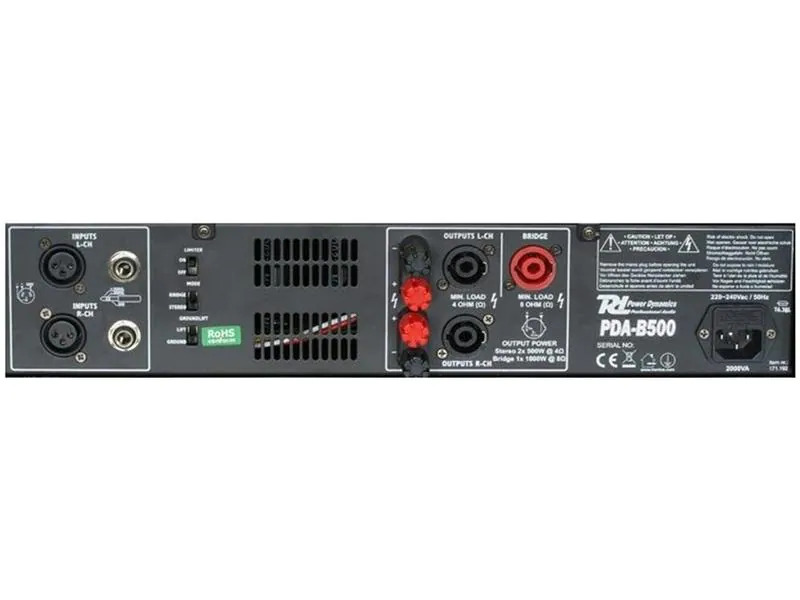 Power Dynamics Endstufe PDA-B500