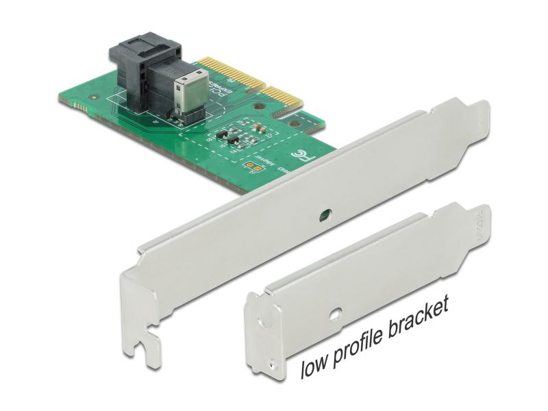 Delock Host Bus Adapter PCI-Ex4v4 -1xSFF-8643 NVMe U.2