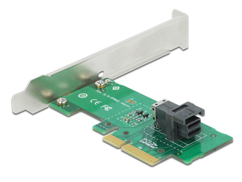 Delock Host Bus Adapter PCI-Ex4v4 -1xSFF-8643 NVMe U.2