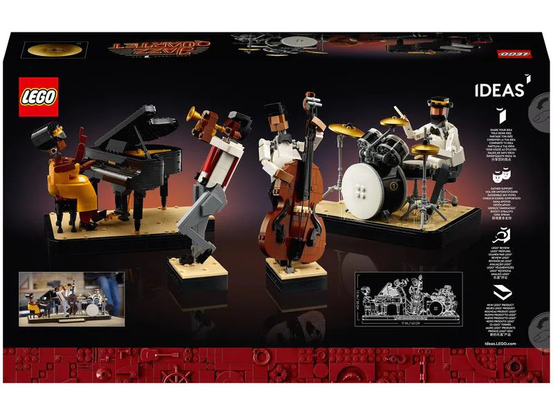 LEGO® Ideas Jazz-Quartett 21334