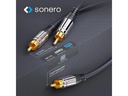 sonero Subwoofer Stereo / Mono Y-Kabel Cinch - Cinch 1.5 m