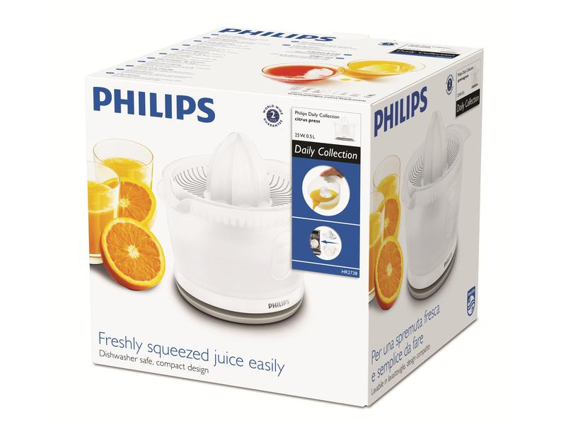 Philips Zitruspresse Daily Collection HR2738/00 Weiss
