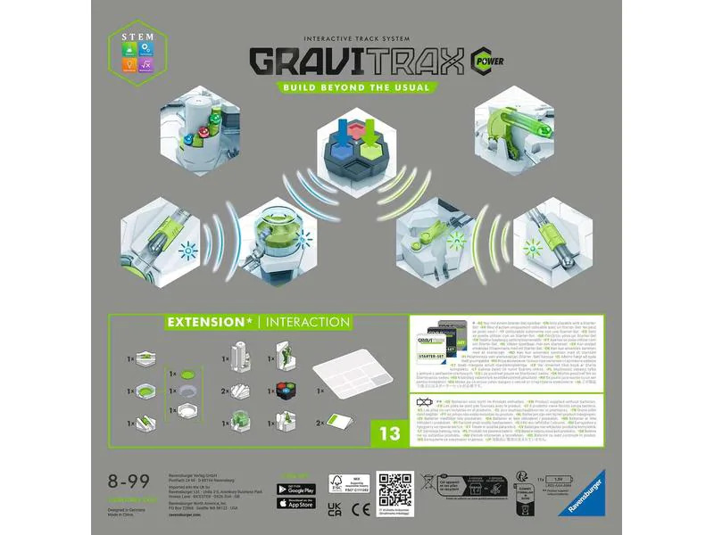 Ravensburger Kugelbahn Zubehör GraviTrax Power Extension Interaction