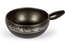 Stöckli Fondue-Caquelon Alpaufzug Schwarz, Ø 21 cm