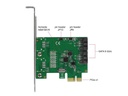 Delock RAID-Controller PCI-Ex1- 2x SATA Chipsatz ASM1061R