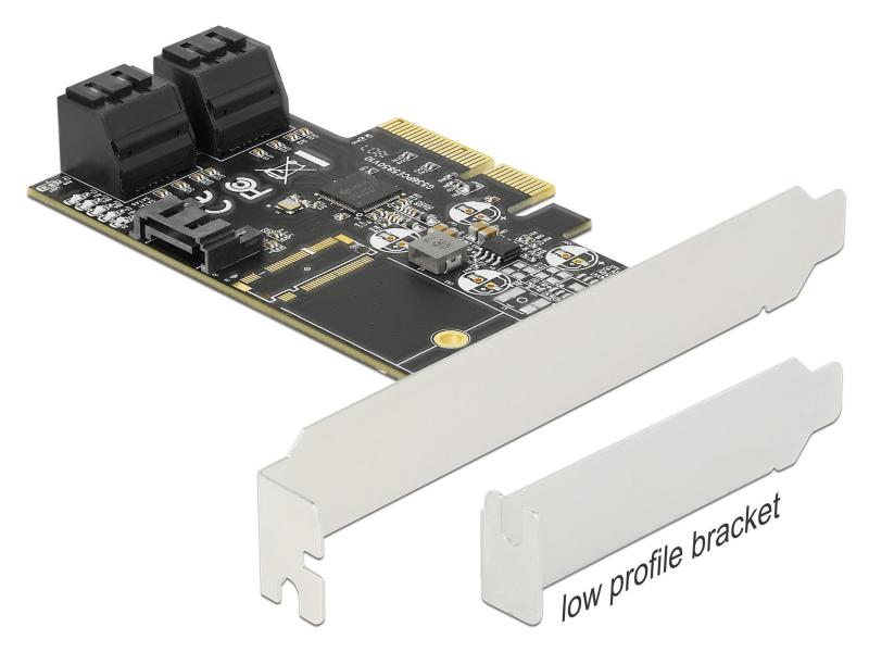 Delock SATA-Controller 5 Port SATA Kontroller PCI-Express-x4