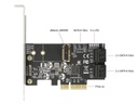 Delock SATA-Controller 5 Port SATA Kontroller PCI-Express-x4