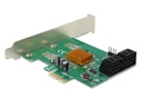 Delock SATA-Controller PCI-Ex1- 4x SATA Marvell 88SE9215 Chipsatz