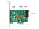 Delock SATA-Controller PCI-Ex1- 4x SATA Marvell 88SE9215 Chipsatz