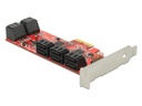 Delock SATA-Controller PCI-Ex2- 10x SATA3 intern