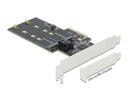 Delock SATA-Controller PCI-Ex4 - 3xSATA3, 2xM.2 Key-B