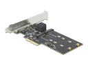 Delock SATA-Controller PCI-Ex4 - 3xSATA3, 2xM.2 Key-B